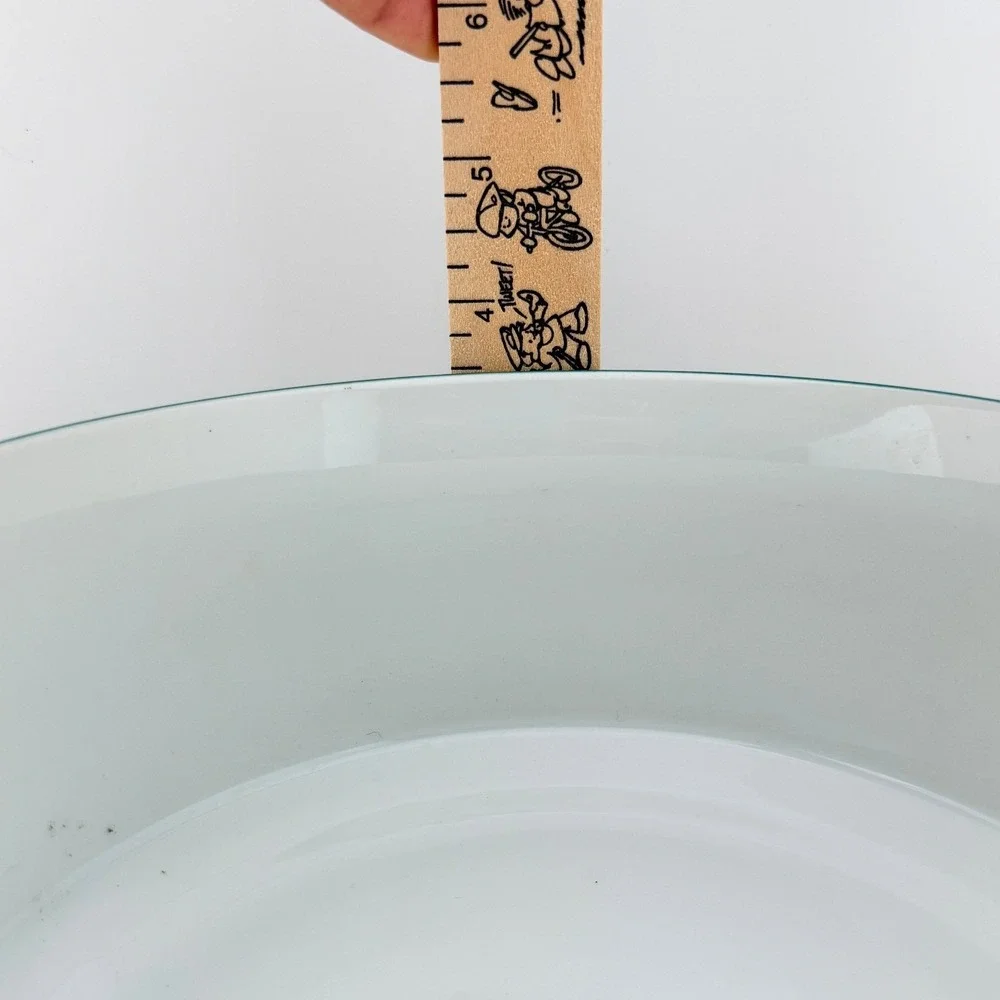 Vintage Creation Alpac France Porcelain Tiger Botanical Serving Bowl 8